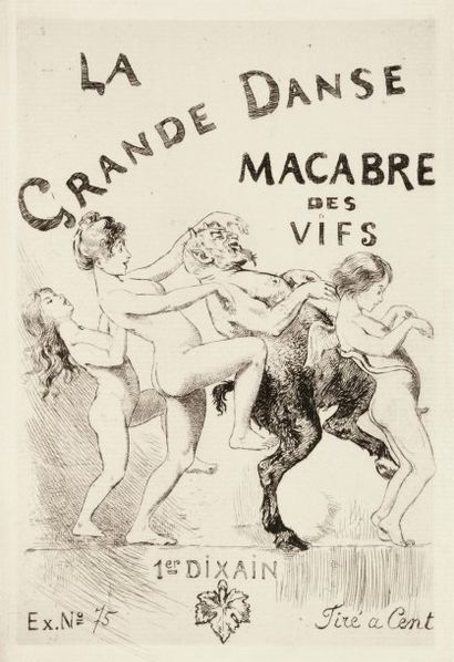 [VAN MAELE, Martin]. La Grande Danse Macabre des Vifs. 1er Dixain - 2è Dixain -3è...