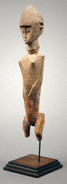 null STATUETTE BATEBA PHUWE LOBI Burkina Faso Bois, patine terreuse, accidents, manques...