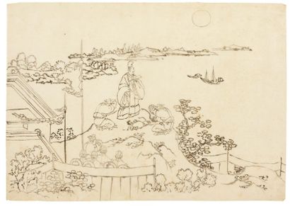 Hokusai Katsushika (1760-1849) (attribué à)