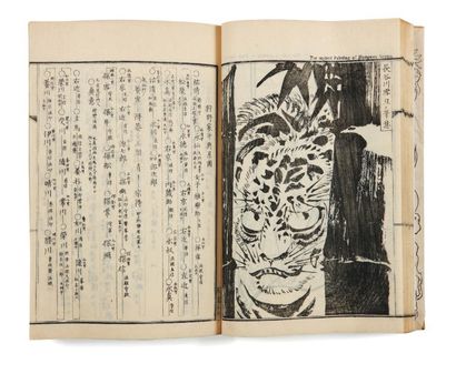 Kyôsai, dit Kawanabe Nobuyuki (1831-1889) Kyôsai Gadan. Naihen et gaihen Causerie...