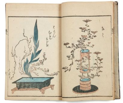 Hiroshige Ando (1797-1858) Shoshoku gatsu Album connaisseurs pour les divers artisans...