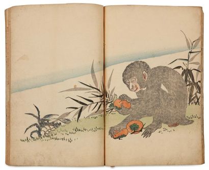 Sekien Toriyama (1712-1788) Sekien Gafu. Album des dessins de Sekien Tome I (sur...