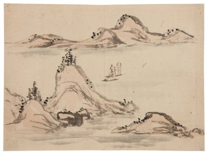 Aigai Takaku (1796-1843) Takaku aigai sensei jô (carnet de dessins du maître takahisa...