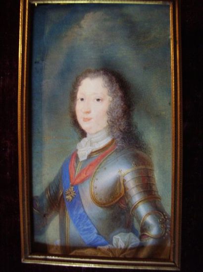 BERNARD DUVIGEON (VERS 1683-1760) Portrait de Louis, duc d'Orléans (1703-1752) en...