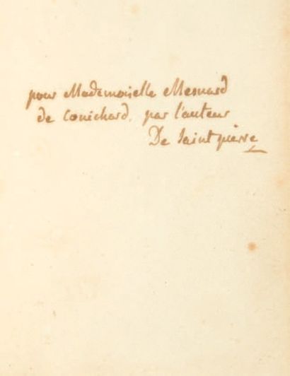 BERNARDIN de SAINT-PIERRE, Jacques-Henri 
Paul et Virginie. Paris, de l'Imprimerie...