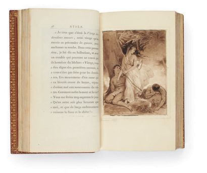 CHATEAUBRIAND, François-René de 
Atala. René. Paris, Le Normant, 1805.
In-12 (168...
