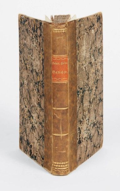 HEINE, Heinrich 
Gedichte [Poèmes]. Berlin, in der Maurerschen Buchhandlung, 1822.
In-12...