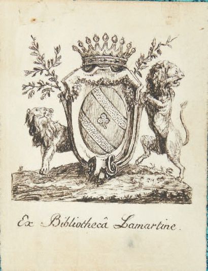 [LAMARTINE, Alphonse de.] 
Méditations poétiques. Paris, Au Dépôt de la Librairie...