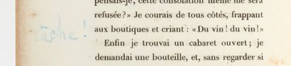 MUSSET, Alfred de 
La Confession d'un enfant du siècle. Paris, Félix Bonnaire, 1836.
2...