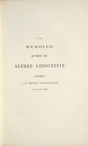 FLAUBERT, Gustave 
La Tentation de saint Antoine. Paris, Charpentier & Cie, 1874.
In-8...