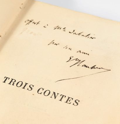FLAUBERT, Gustave 
Trois contes. Un coeur simple. La Légende de saint-Julien l'Hospitalier....