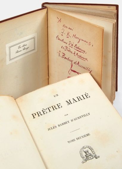 BARBEY D'AUREVILLY, Jules 
Un prêtre marié. Paris, Achille Faure, 1865.
2 volumes...