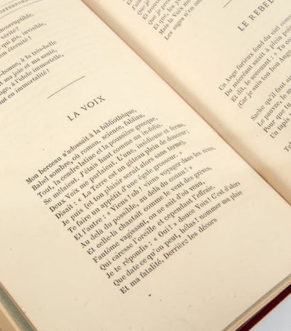 BAUDELAIRE, Charles 
Nouvelles Fleurs du Mal. [In: Le Parnasse contemporain. Recueil...