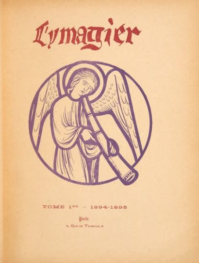 [JARRY, Alfred & Remy de GOURMONT] 
L'Ymagier. Paris, [Imprimerie Charles Renaudie],...