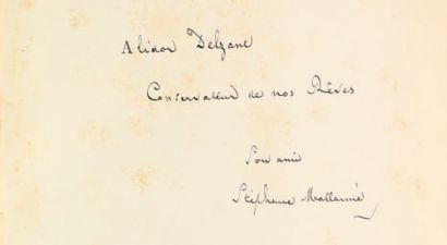 MALLARMÉ, Stéphane 
Villiers de L'Isle-Adam. Conférence. Paris, Librairie de l'Art...