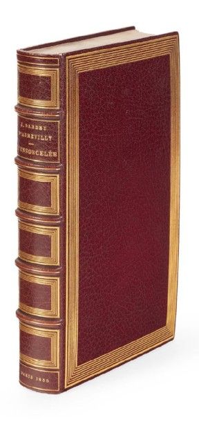 BARBEY d'AUREVILLY (Jules) L'Ensorcelée. Paris, Alexandre Cadot, 1855.
2 tomes en...