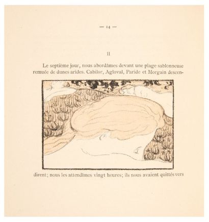 GIDE (André) Le Voyage d'Urien. Paris, Librairie de l'Art Indépendant, 1893.
In-4...