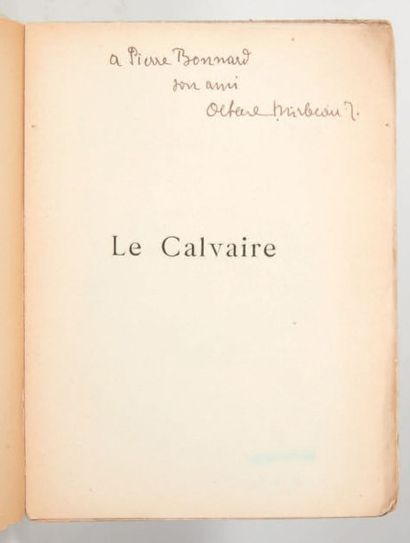 MIRBEAU (Octave) Le Calvaire. Illustrations de Jeanniot gravées sur bois par G. Lemoine.
Paris,...