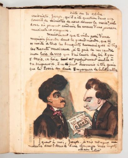 PAILLET (Léon) Correspondance adressée à Joseph O'Kelly. Paris, 1847-1852.
47 lettres...
