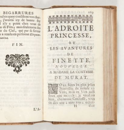 null [CONTES DE FÉES]. [L'HERITIER DE VILLANDON (Marie-Jeanne)]. Bigarures ingenieuses,...