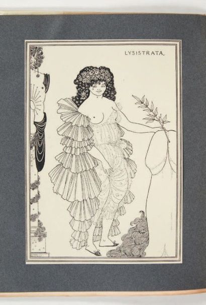 ARISTOPHANE Lysistrata in deutscher Übertragung. Mit den acht Illustrationen des...