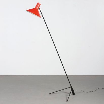 J. J. M. HOOGERVORST 
Lampadaire
Édition Anvia
Vers 1960
H max_160 cm