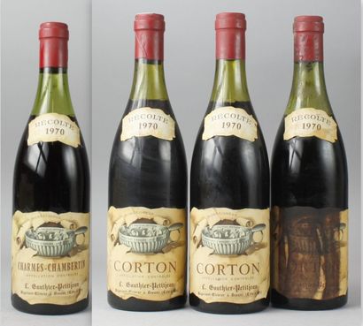 null * 4 Bouteilles
VINS DE BOURGOGNE : DOMAINE GAUTHIER PETITJEAN 3 Bouteilles CORTON...