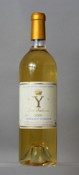 1 Bouteille «Y» D'YQUEM Bordeaux 2000