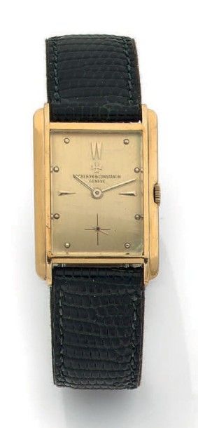 VACHERON CONSTANTIN Boite Française n° 307 vers 1960
Belle montre bracelet en or...