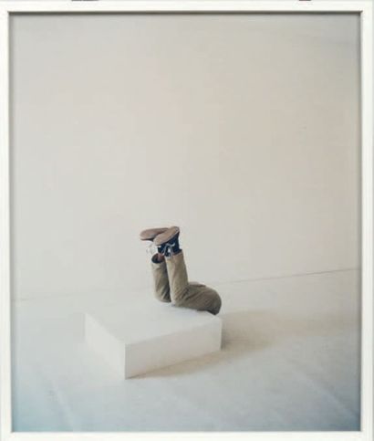 ERWIN WURM (NÉ EN 1954) Sculpture with a box, 2000
Série de douze photographies couleur...