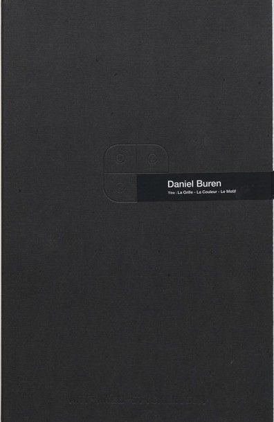 Daniel Buren (né en 1938) La Grille - La Couleur - Le Motif, 2001
Coffret comprenant...