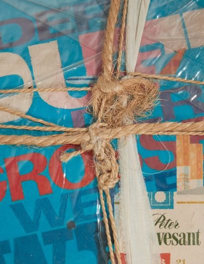 Christo & Jeanne-Claude (né en 1935) Wrapped magazines & wrapped cloth, 1967
Papier,...