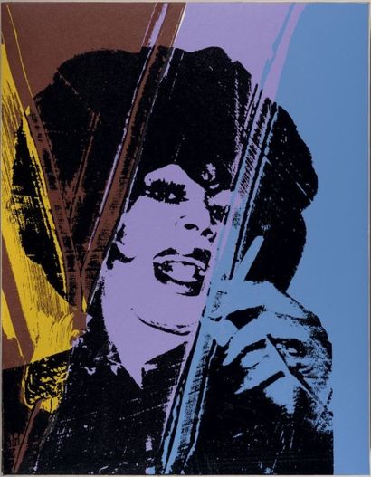 Andy Warhol (1928-1987) Ladies and Gentlemen, 1975
Acrylique et sérigraphie sur papier...