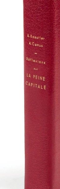 null [PEINE DE MORT - XXe siècle].
Ensemble de 7 ouvrages. 1908-1981.
5 volumes,...
