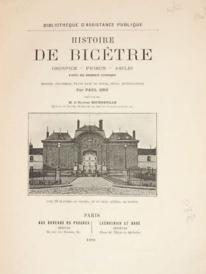 null [PRISONS DE PARIS].
Ensemble de 10 ouvrages. 1793-1906.
15 volumes et plaquettes.
-...
