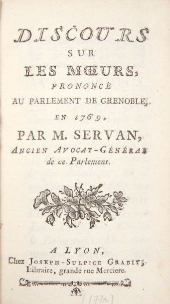 null [PROSTITUTION - ANCIEN RÉGIME].
Ensemble de 9 ouvrages. 1730-1903.
5 volumes.
-...