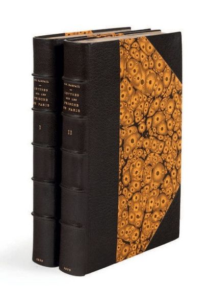 null [RÉFORME DES PRISONS].
Ensemble de 2 ouvrages. 1838-1839.
2 volumes.
- RASPAIL...