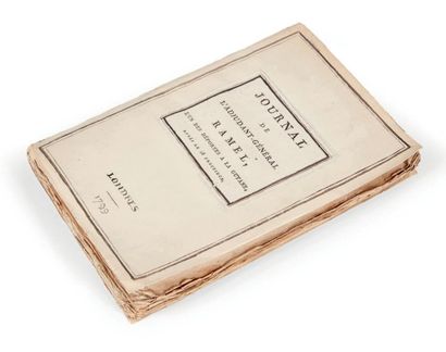 null [BAGNE DE GUYANE – CAYENNE]
Ensemble de 3 ouvrages. 1799-1834.
4 volumes.
-...