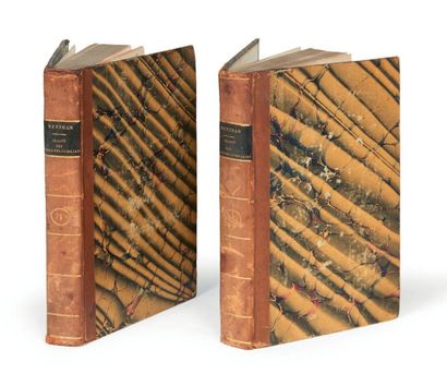 BENTHAM (Jérémie) Ensemble de 4 ouvrages du jurisconsulte britannique J. Bentham....