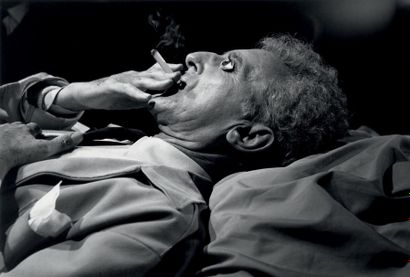 LUCIEN CLERGUE (1934-2014) 
Jean Cocteau (Le Poète) avant la résurrection, Carrières...
