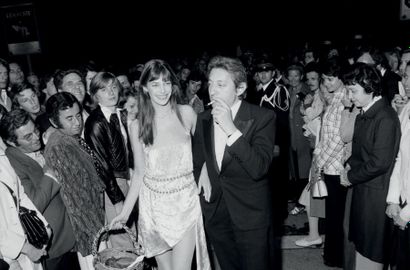 MICHEL GINFRAY (NÉ EN 1946) 
Jane Birkin et Serge Gainsbourg au Festival de Cannes,...