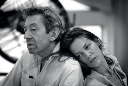 Richard Melloul (né en 1949) 
Serge Gainsbourg et Jane Birkin, Paris 1990
Tirage...