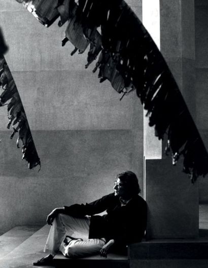 Pierre BOULAT (1924-1998) 
Yves Saint-Laurent, Marrakech, 1976
Tirage argentique...