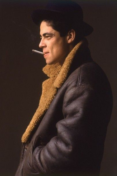 MARIANNE HAAS (NÉE EN 1943) 
Benicio del Toro, 1987
Tirage argentique sur papier...