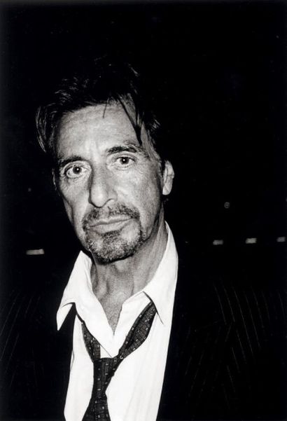 ANGELA LO PRIORE (NÉ EN 1960) 
Portrait de Al Pacino, La Mostra de Venise, 2004
Tirage...