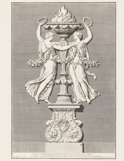 ALBERTOLLI, Giocondo Ornamenti Diversi Inventati Disegnati ed eseguiti da Giocondo...