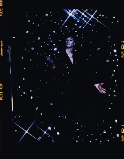 ARNO BANI (NÉ EN 1976) Michael Jackson dans les étoiles n°1, 1999 Tirage unique de...