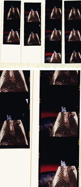 ARNO BANI (NÉ EN 1976) Michael Jackson à la cape d'or, 1999 Planche-contact n°14....