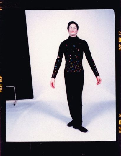 ARNO BANI (NÉ EN 1976) Michael Jackson « Le Mime » n°3, 1999 Tirage unique de 2010....