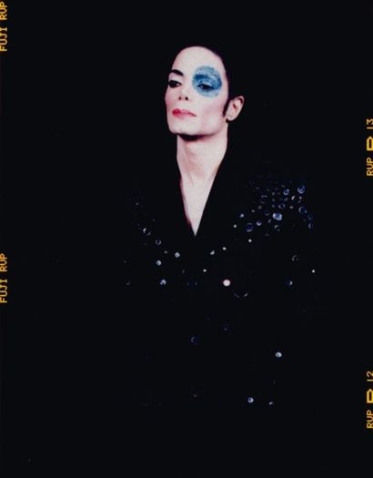 ARNO BANI (NÉ EN 1976) Michael Jackson à l'oeil bleu n°5, 1999 Tirage unique de 2010....